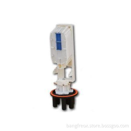 72 Cores FTTH Dome Fiber Optic Splice Closure with 7 cable
